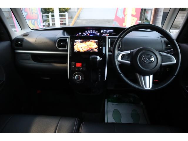 タント カスタムＲＳ　トップエディションＳＡＩＩ　ターボ　フル装備　メモリーナビ　フルセグ　ＤＶＤ再生　Ｂｌｕｅｔｏｏｔｈ　Ｂカメラ　革調シート　スタッドレス　ＥＴＣ　衝突軽減ブレーキ　アイドリングストップ　両側ＰＳＤ　レーンキーピング　スマートキー（13枚目）