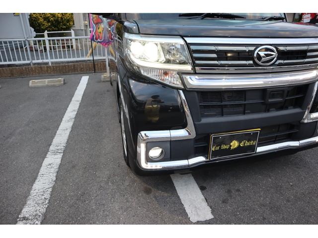 タント カスタムＲＳ　トップエディションＳＡＩＩ　ターボ　フル装備　メモリーナビ　フルセグ　ＤＶＤ再生　Ｂｌｕｅｔｏｏｔｈ　Ｂカメラ　革調シート　スタッドレス　ＥＴＣ　衝突軽減ブレーキ　アイドリングストップ　両側ＰＳＤ　レーンキーピング　スマートキー（18枚目）