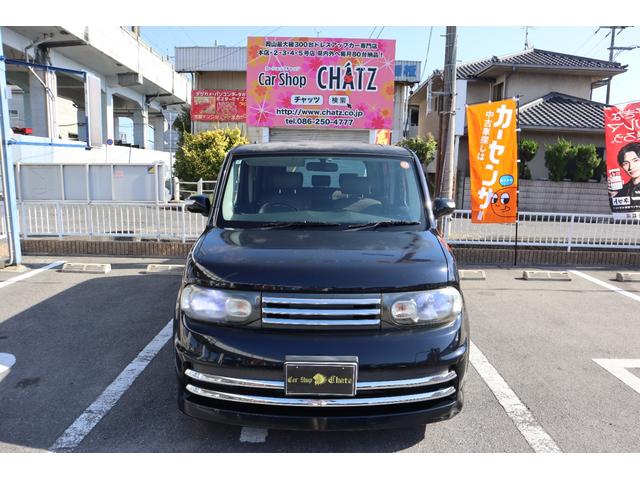 キューブ ライダー　ローダウン　ＨＤＤナビ　ＣＤ・ＤＶＤ再生　ＥＴＣ　スマートキー　ＴＶキャンセラー　タイミングチェーン式　純正１６インチＡＷ　ＡＵＴＯエアコン　パワステ　パワーウィンドウ　純正マフラー　車検令和９年２月（2枚目）