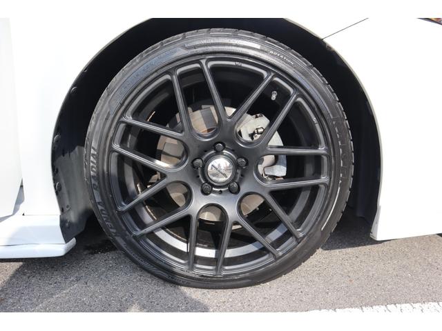 カムリ ＷＳ　ＴＯＭ’Ｓ仕様　エアロパーツ　外トランクスポイラー　外品１９ＡＷ　ＢＬＩＴＺ車高調　パノラマルーフ　黒半革　Ｐシート　ＥＴＣ　ＡＬＰＩＮＥ９インチナビ　フルセグ　ＤＶＤ　バックカメラ　記録簿　クルコン（19枚目）