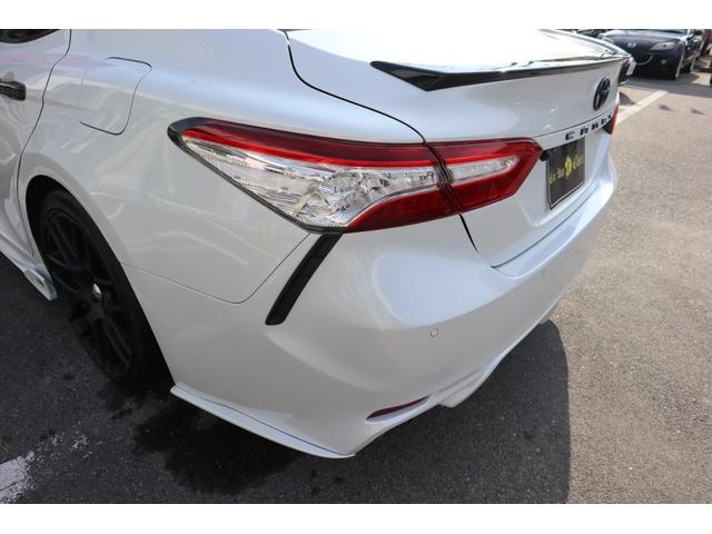 カムリ ＷＳ　ＴＯＭ’Ｓ仕様　エアロパーツ　外トランクスポイラー　外品１９ＡＷ　ＢＬＩＴＺ車高調　パノラマルーフ　黒半革　Ｐシート　ＥＴＣ　ＡＬＰＩＮＥ９インチナビ　フルセグ　ＤＶＤ　バックカメラ　記録簿　クルコン（26枚目）