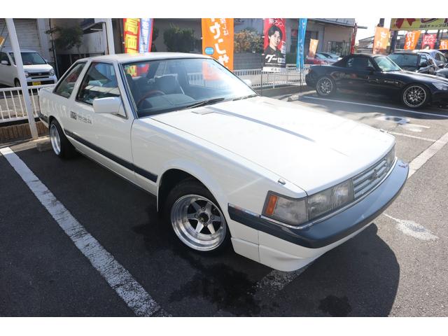 ソアラ ２．０ＧＴ　実走行５２０００ｋｍ　載せ替え５ＭＴ（動力伝達装置公認済）　エアロ　１４インチ復刻ロンシャン８Ｊアルミ　Ｆワンオフ車高調　昭和ＧＰマフラー　外品ハンドル　オートエアコン　ＰＳ　ＰＷ　車検Ｒ９．６まで（3枚目）