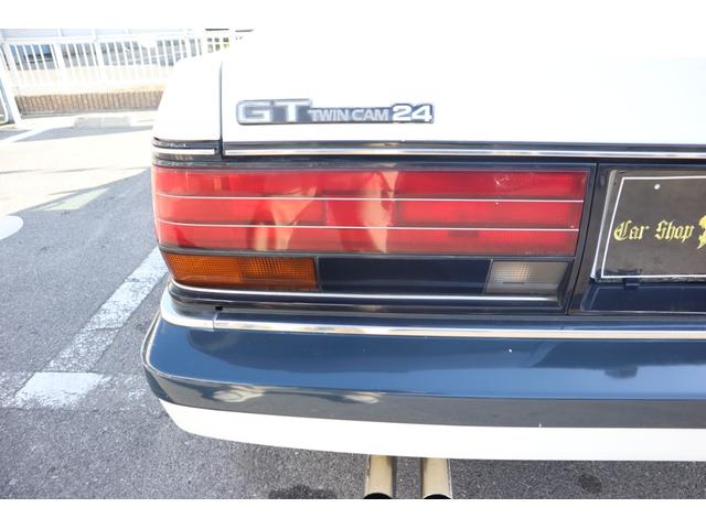 ソアラ ２．０ＧＴ　実走行５２０００ｋｍ　載せ替え５ＭＴ（動力伝達装置公認済）　エアロ　１４インチ復刻ロンシャン８Ｊアルミ　Ｆワンオフ車高調　昭和ＧＰマフラー　外品ハンドル　オートエアコン　ＰＳ　ＰＷ　車検Ｒ９．６まで（31枚目）