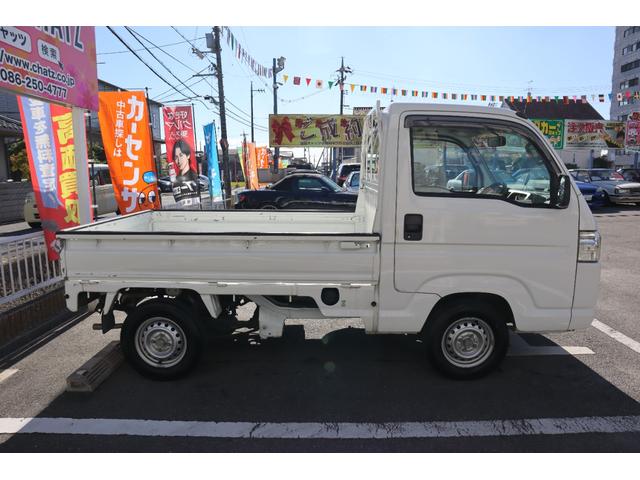 アクティトラック ＳＤＸ　ワンオーナー　５ＭＴ　実走行５１０００ｋｍ　三方開　荷台ランプ　エアコン　パワステ　エアバック　純正１２インチＡＷ（4枚目）