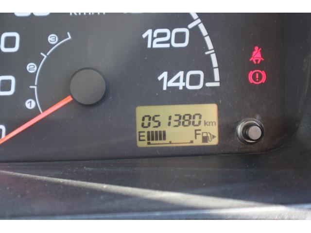 アクティトラック ＳＤＸ　ワンオーナー　５ＭＴ　実走行５１０００ｋｍ　三方開　荷台ランプ　エアコン　パワステ　エアバック　純正１２インチＡＷ（15枚目）