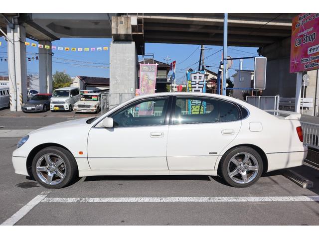 アリスト Ｖ３００ベルテックスエディション　ワンオーナー　実走行６５０００ｋｍ　ツインターボ　外品ロックフォードフォズゲートスピーカー・ウーファー　純正アルミ　クルコン　キーレス　パワーシート　ＣＤ再生　エアコン　オートライト　フォグライト（5枚目）