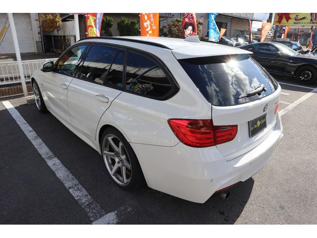 ３シリーズ ３２０ｉツーリング　Ｍスポーツ　ターボ　エアロパーツ　ＷＯＲＫ１９ＡＷ　ＨＤＤナビ　ＤＶＤ再生　Ｂｌｕｅｔｏｏｔｈ　ドラレコ　Ｂカメラ　ＥＴＣ　パワーシート　パドルシフト　フル装備　エアバック　スマートキー　ＨＩＤライト　チェーン式（7枚目）