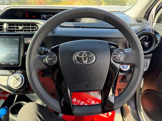 アクア Sスタイルブラック /トヨタセーフティセンス/9インチナビTV//バックカメラ/プッシュスタート/スマートキー/LEDヘッドライト/(14枚目)