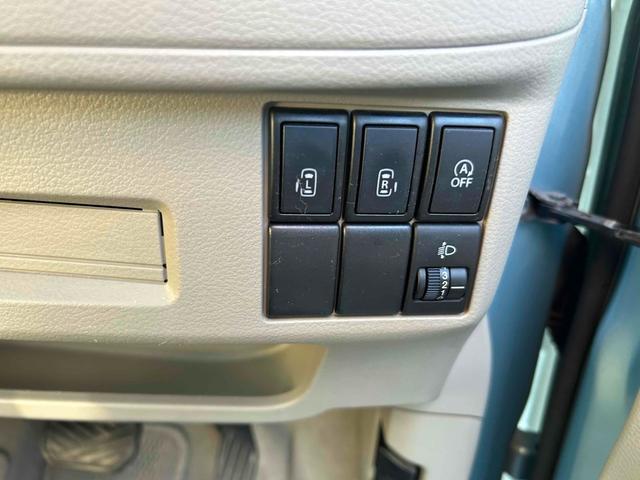 スペーシア 両側電動スライドドア スマートキー アイドリングストップ 電動格納ミラー ベンチシート CVT CD USB エアコン パワーウィンドウ(8枚目)