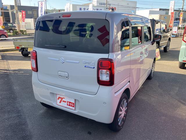 ワゴンＲスマイル ハイブリッドＸ　届出済未使用車・禁煙車・　全周囲カメラ　両側電動スライドドア　ナビ　ＴＶ　クリアランスソナー　オートクルーズコントロール　レーンアシスト　衝突被害軽減システム　オートライト　ＬＥＤヘッドランプ　スマートキー（18枚目）