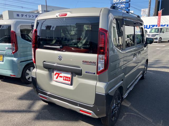 スペーシアギア ハイブリッドＸＺ　届出済未使用車・禁煙車・　全周囲カメラ　両側電動スライドドア　ナビ　ＴＶ　クリアランスソナー　オートクルーズコントロール　レーンアシスト　衝突被害軽減システム　オートライト　ＬＥＤヘッドランプ　ヘッドライトウォッシャー（18枚目）