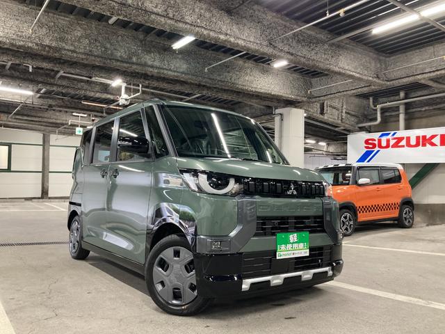 デリカミニ Ｇ　届出済未使用車　バックカメラ　助手席側電動スライドドア　ヒルディセントコントロール　衝突被害軽減ブレーキ　車線逸脱警報装置　横滑り防止装置　ハイビームアシスト　クリアランスソナー　プッシュスタート（8枚目）