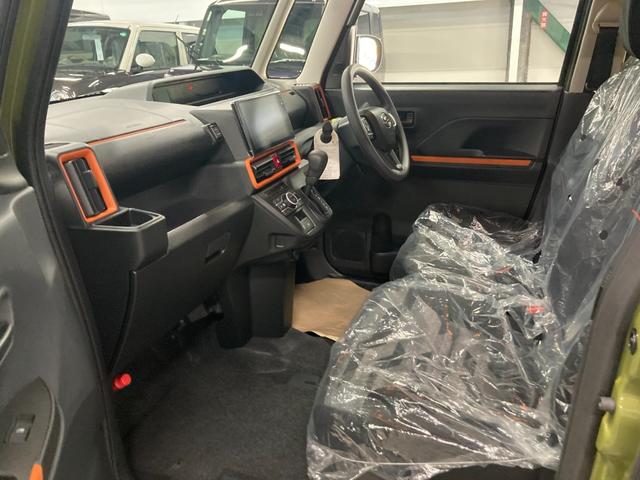 タント ファンクロス　届出済未使用車　純正９インチディスプレイオーディオ　バックモニター　衝突被害軽減ブレーキ　ハイビームアシスト　クリアランスソナー　前席シートヒーター　ＬＥＤヘッドランプ　プッシュスタート（17枚目）