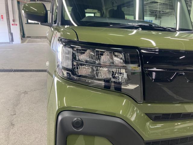 タント ファンクロス　届出済未使用車　純正９インチディスプレイオーディオ　バックモニター　衝突被害軽減ブレーキ　ハイビームアシスト　クリアランスソナー　前席シートヒーター　ＬＥＤヘッドランプ　プッシュスタート（27枚目）