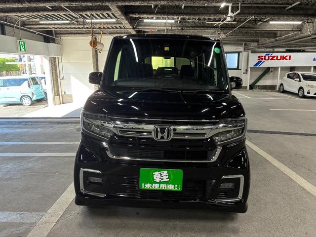 Ｎ－ＢＯＸカスタム Ｌ　ワンオーナー　純正ナビ　バックモニター　助手席側パワースライドドア　アダプティブクルーズコントロール　衝突被害軽減ブレーキ　車線逸脱警報装置　パーキングセンサー　ＬＥＤヘッドライト　プッシュスタート（8枚目）