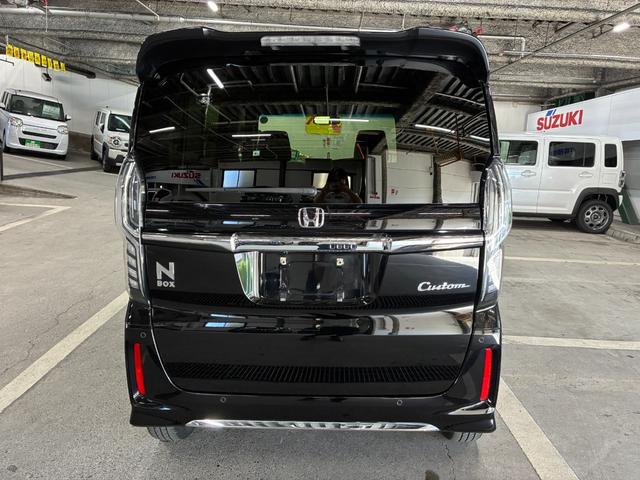 Ｎ－ＢＯＸカスタム Ｌ　ワンオーナー　純正ナビ　バックモニター　助手席側パワースライドドア　アダプティブクルーズコントロール　衝突被害軽減ブレーキ　車線逸脱警報装置　パーキングセンサー　ＬＥＤヘッドライト　プッシュスタート（9枚目）