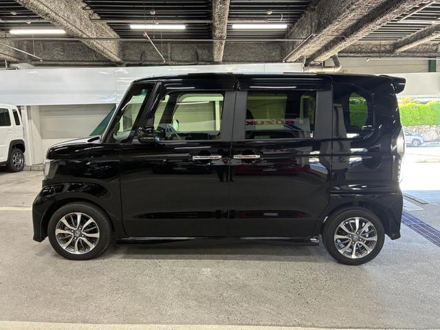 Ｎ－ＢＯＸカスタム Ｌ　ワンオーナー　純正ナビ　バックモニター　助手席側パワースライドドア　アダプティブクルーズコントロール　衝突被害軽減ブレーキ　車線逸脱警報装置　パーキングセンサー　ＬＥＤヘッドライト　プッシュスタート（11枚目）