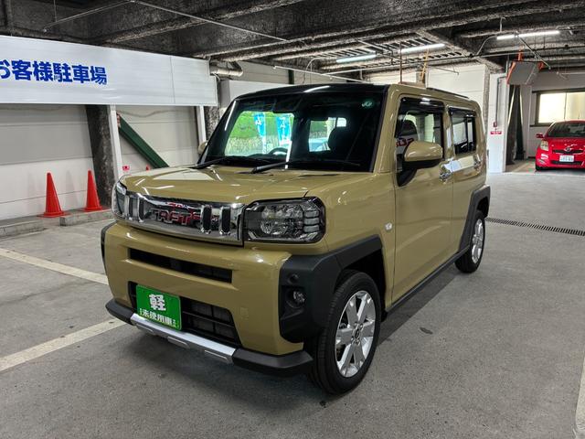 タフト Ｇ　クロムベンチャー　衝突被害軽減ブレーキ　パーキングセンサー　横滑り防止装置　アイドリングストップ　電子パーキング　プッシュスタート　スマートキー　ＬＥＤヘッドライト　オートエアコン　シートヒーター　電動格納ドアミラー（11枚目）