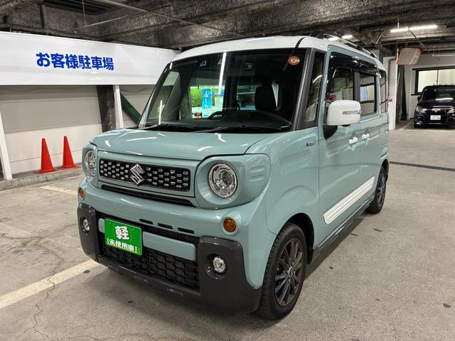 スペーシアギア マイスタイル　全方位モニター付純正ナビ　ＥＴＣ　ドラレコ　両側電動スライドドア　衝突被害軽減ブレーキ　パーキングセンサー　レーンキープアシスト　横滑り防止装置　プッシュスタート　ＬＥＤヘッドライト　オートエアコン（11枚目）