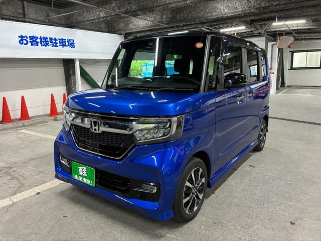 N-BOXカスタム G・Lホンダセンシング 純正ナビ バックカメラ ETC 片側電動スライドドア 衝突被害軽減ブレーキ レーンキープアシスト 横滑り防止装置 プッシュスタート LEDヘッドライト オートエアコン シートヒーター(11枚目)
