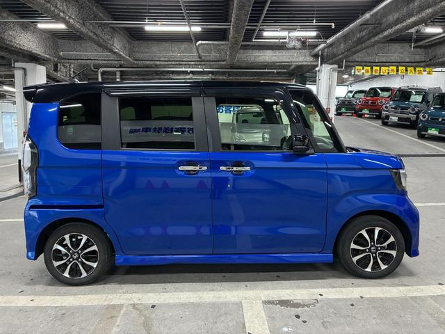 N-BOXカスタム G・Lホンダセンシング 純正ナビ バックカメラ ETC 片側電動スライドドア 衝突被害軽減ブレーキ レーンキープアシスト 横滑り防止装置 プッシュスタート LEDヘッドライト オートエアコン シートヒーター(12枚目)