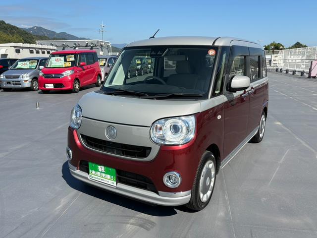 ムーヴキャンバス Ｇメイクアップリミテッド　ＳＡＩＩＩ　弊社リースアップ車輌　社外ナビ　全方位モニター　ＥＴＣ　両側電動スライドドア　衝突被害軽減ブレーキ　横滑り防止装置　アイドリングストップ　プッシュスタート　ＬＥＤヘッドライト　オートエアコン（11枚目）