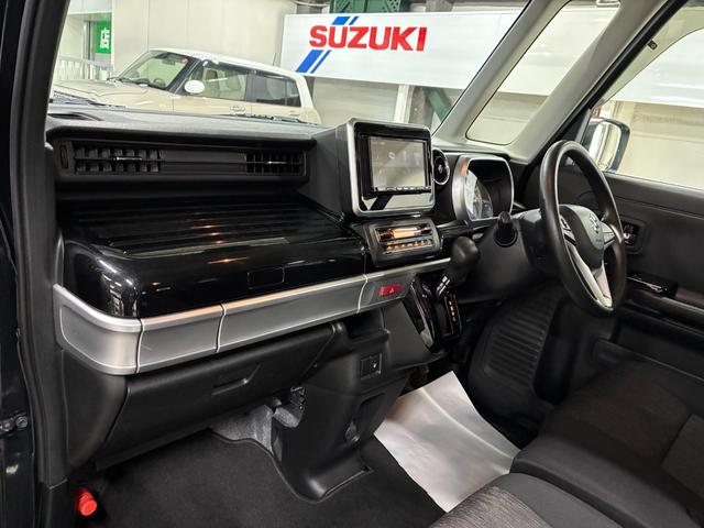 スペーシアカスタム ハイブリッドGS 社外ナビ ETC 片側電動スライドドア 衝突被害軽減ブレーキ パーキングセンサー レーンキープアシスト 横滑り防止装置 プッシュスタート LEDヘッドライト オートエアコン シートヒーター(17枚目)