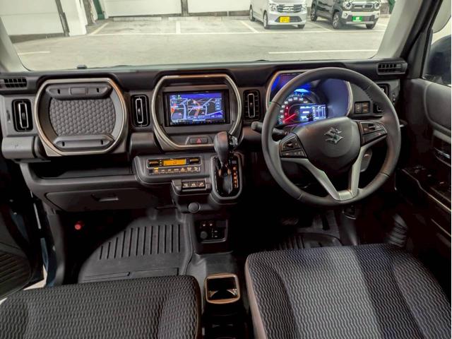 ハスラー ＪスタイルＩＩ　４ＷＤ　社外ナビ　デュアルカメラブレーキサポート　車線逸脱警報装置　横滑り防止装置　アイドリングストップ　オートエアコン　前席シートヒーター　ＬＥＤヘッドライト　プッシュスタート　ドラレコ　ＥＴＣ付き（17枚目）