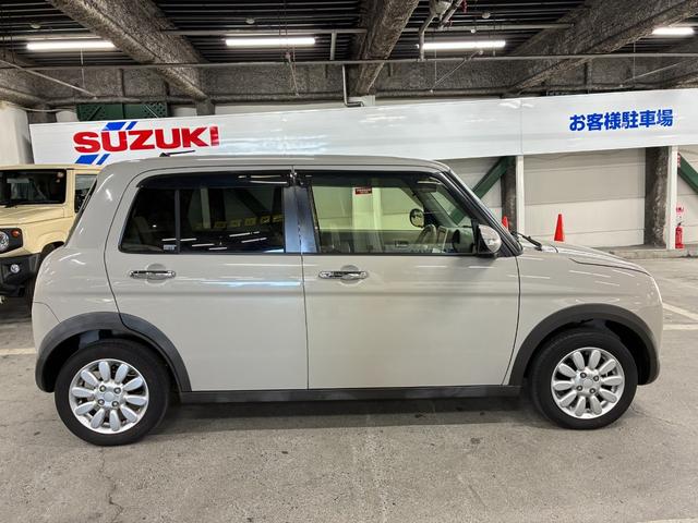 アルトラパン Ｘ　社外ナビ　バックカメラ　ＥＴＣ　衝突被害軽減ブレーキ　横滑り防止装置　アイドリングストップ　プッシュスタート　スマートキー　ＨＩＤヘッドライト　オートエアコン　シートヒーター　電動格納ドアミラー（12枚目）