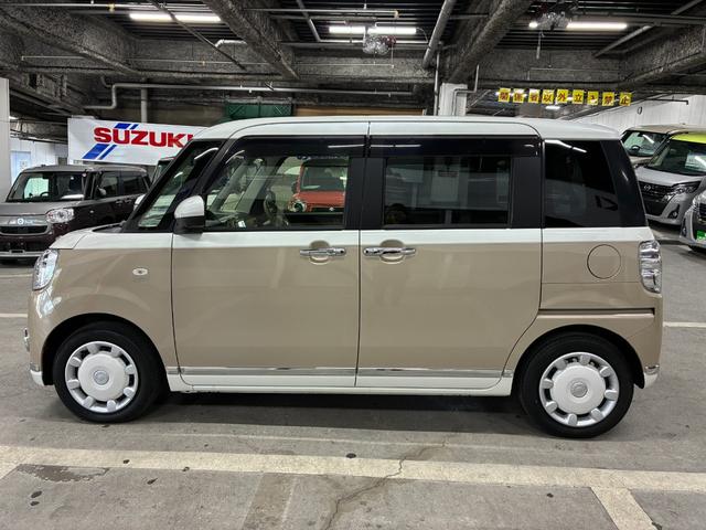 ムーヴキャンバス ＧメイクアップＶＳ　ＳＡＩＩＩ　全方位モニター付純正ナビ　ドラレコ　両側電動スライドドア　衝突被害軽減ブレーキ　横滑り防止装置　アイドリングストップ　プッシュスタート　ＬＥＤヘッドライト　オートエアコン　運転席側シートヒーター（13枚目）