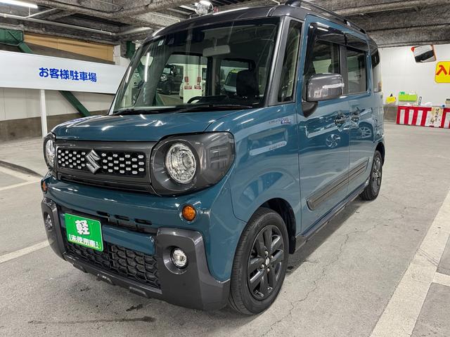 スペーシアギア ハイブリッドＸＺ　社外ナビ　両側電動スライドドア　衝突被害軽減ブレーキ　パーキングセンサー　レーンキープアシスト　横滑り防止装置　プッシュスタート　ＬＥＤヘッドライト　オートエアコン　シートヒーター（11枚目）