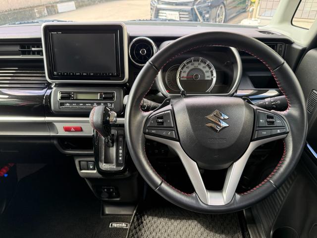 スペーシアカスタム ハイブリッドXSターボ 純正8型ナビ 全周囲カメラ ヘッドアップディスプレイ 両側電動スライドドア レーダークルーズ コーナーセンサー 衝突被害軽減装置 シートヒーター レーンキープ オートハイビーム ETC(10枚目)