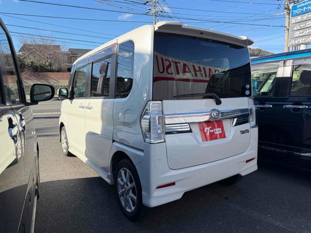 タント カスタムＸ　ＳＡＩＩ　ＥＴＣ　バックカメラ　両側スライド・片側電動　ナビ　ＴＶ　衝突被害軽減システム　オートライト　ＬＥＤヘッドランプ　スマートキー　アイドリングストップ　電動格納ミラー　ベンチシート　ＣＶＴ（17枚目）