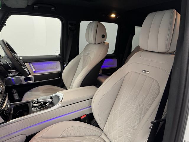 Ｇクラス Ｇ６３エディションマグノホワイト　エディションマグノホワイト　ＲＨＤ　ホワイトナッパレザーシート　エクスクルーシブＰＫＧ　ＡＭＧナイトパッケージ　限定車　ＡＭＧ２２インチ　マッドブラックアルミＰＫＧ　禁煙車　保証付　ドラレコ（11枚目）