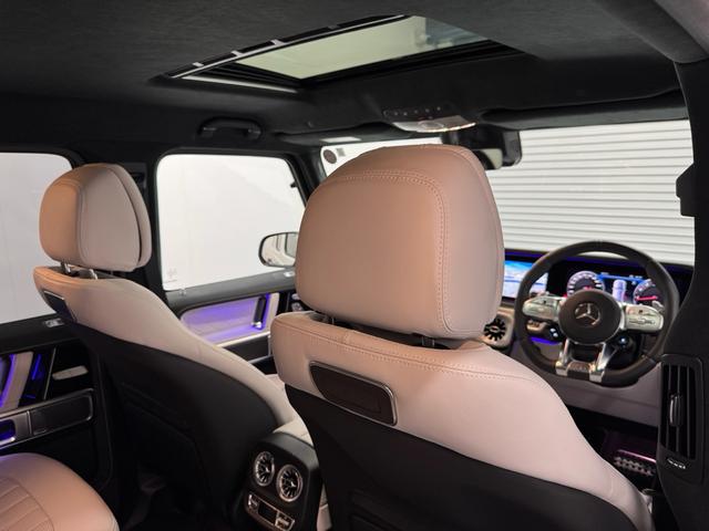Ｇクラス Ｇ６３エディションマグノホワイト　エディションマグノホワイト　ＲＨＤ　ホワイトナッパレザーシート　エクスクルーシブＰＫＧ　ＡＭＧナイトパッケージ　限定車　ＡＭＧ２２インチ　マッドブラックアルミＰＫＧ　禁煙車　保証付　ドラレコ（19枚目）