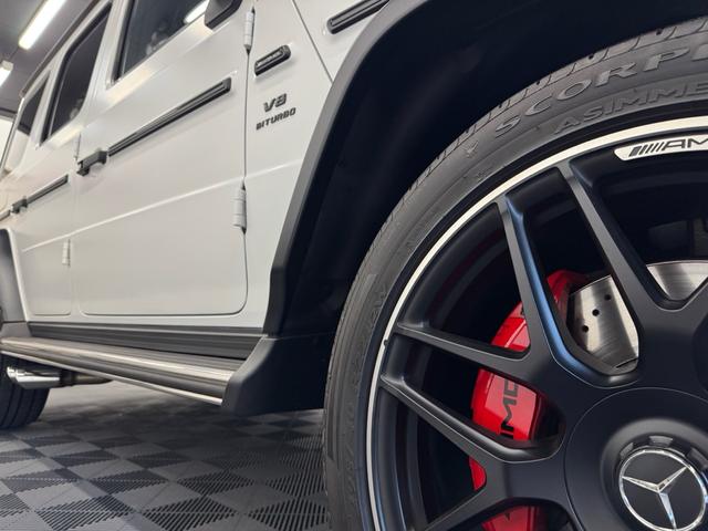 Ｇクラス Ｇ６３エディションマグノホワイト　エディションマグノホワイト　ＲＨＤ　ホワイトナッパレザーシート　エクスクルーシブＰＫＧ　ＡＭＧナイトパッケージ　限定車　ＡＭＧ２２インチ　マッドブラックアルミＰＫＧ　禁煙車　保証付　ドラレコ（37枚目）