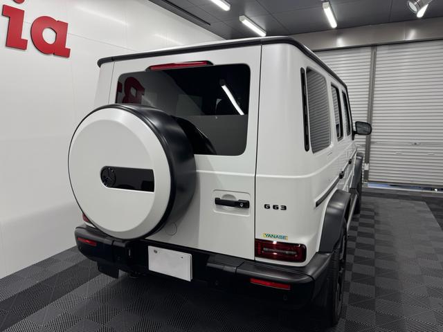 Ｇクラス Ｇ６３エディションマグノホワイト　エディションマグノホワイト　ＲＨＤ　ホワイトナッパレザーシート　エクスクルーシブＰＫＧ　ＡＭＧナイトパッケージ　限定車　ＡＭＧ２２インチ　マッドブラックアルミＰＫＧ　禁煙車　保証付　ドラレコ（38枚目）