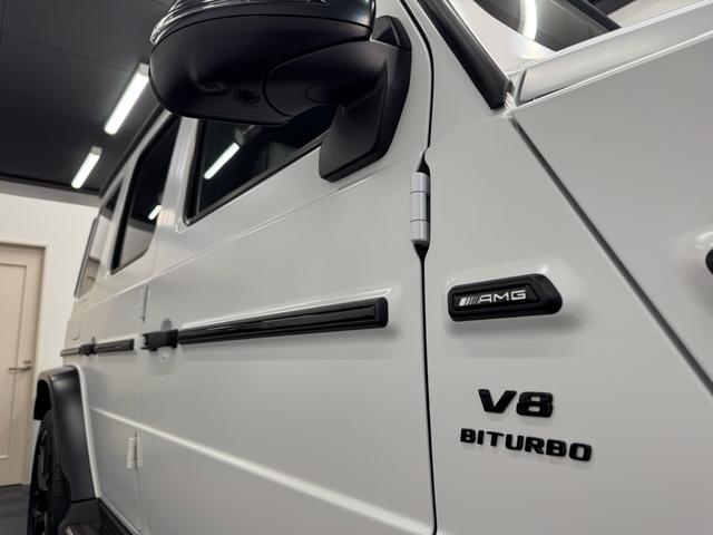Ｇクラス Ｇ６３エディションマグノホワイト　エディションマグノホワイト　ＲＨＤ　ホワイトナッパレザーシート　エクスクルーシブＰＫＧ　ＡＭＧナイトパッケージ　限定車　ＡＭＧ２２インチ　マッドブラックアルミＰＫＧ　禁煙車　保証付　ドラレコ（41枚目）