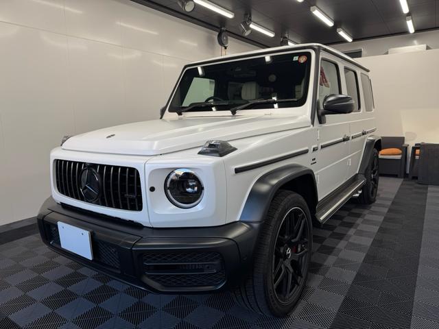 Ｇクラス Ｇ６３エディションマグノホワイト　エディションマグノホワイト　ＲＨＤ　ホワイトナッパレザーシート　エクスクルーシブＰＫＧ　ＡＭＧナイトパッケージ　限定車　ＡＭＧ２２インチ　マッドブラックアルミＰＫＧ　禁煙車　保証付　ドラレコ（49枚目）