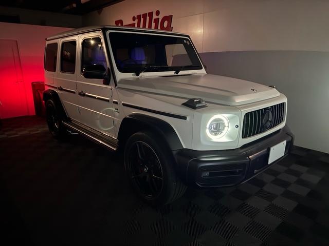 Ｇクラス Ｇ６３エディションマグノホワイト　エディションマグノホワイト　ＲＨＤ　ホワイトナッパレザーシート　エクスクルーシブＰＫＧ　ＡＭＧナイトパッケージ　限定車　ＡＭＧ２２インチ　マッドブラックアルミＰＫＧ　禁煙車　保証付　ドラレコ（62枚目）