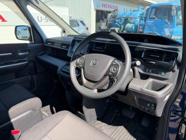 左斜め前方の視界です。