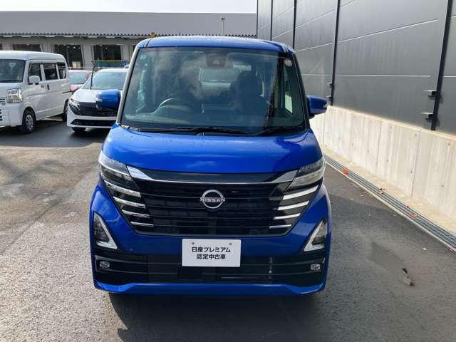 ルークス ６６０　ハイウェイスターＸ　当社社用車ＵＰ　アイスト　衝突被害軽減ブレ－キ　マルチビューカメラ　車線逸脱警報装置　禁煙　スマートキー　パワーウィンドウ　カーテンエアバック　ドライブレコーダー　ナビＴＶ　バックカメラ　記録簿　パワステ　キーフリ（3枚目）