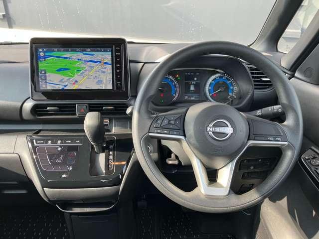 ルークス ６６０　ハイウェイスターＸ　当社社用車ＵＰ　アイスト　衝突被害軽減ブレ－キ　マルチビューカメラ　車線逸脱警報装置　禁煙　スマートキー　パワーウィンドウ　カーテンエアバック　ドライブレコーダー　ナビＴＶ　バックカメラ　記録簿　パワステ　キーフリ（6枚目）