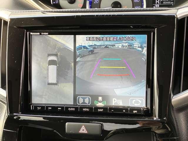 バックモニター付きだから駐車も安心◎