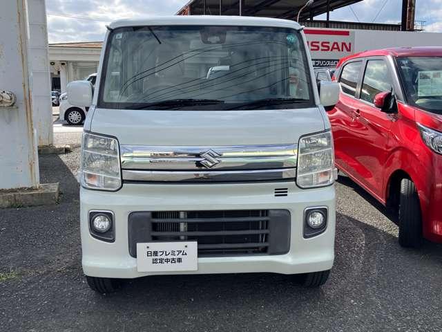 エブリイワゴン 660 PZターボ ワンオーナー Dカメラブレーキサポート 助手席エアバック 運転席エアバック セキュリティ 1オーナー パワーウインドウ AAC キーレススタートシステム メモリナビ PS AW ナビ 記録簿 ABS(2枚目)