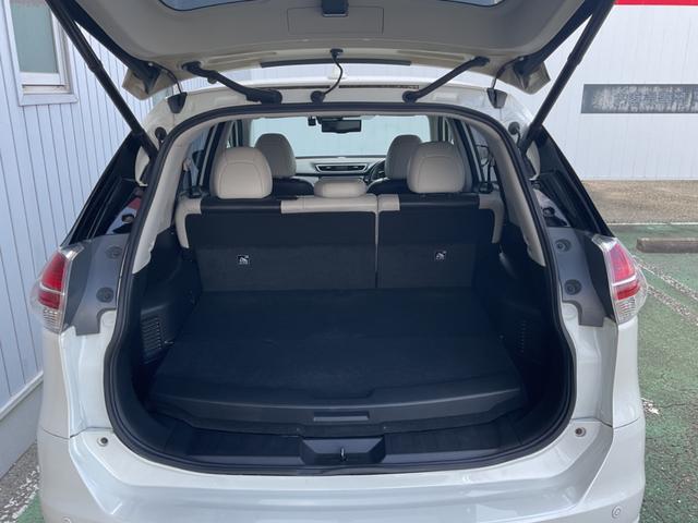 エクストレイル モード・プレミアハイブリッドエマージェンシブレーキＰ　本革シート　クルコン　ＬＥＤヘッド　ＥＴＣ　アラウンドビュー　インテリキー　衝突被害軽減　Ｂｌｕｅｔｏｏｔｈ　フルセグＴＶ　シートヒーター　クリアランスソナー　パワーテールゲート　ＤＶＤ再生機能（22枚目）