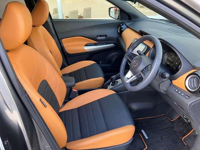 キックス 1.2 X ツートーン インテリアエディション (e-POWER) プロパイロット/衝突被害軽減ブレーキ/踏み エマージェンシーB セキュリティ アラウンドモニター エアコン ドラレコ スマートキー 記録簿 ETC サイドエアバック AW キーレス 寒冷地仕様 アイドリングストップ ABS パワーウィンドウ(5枚目)