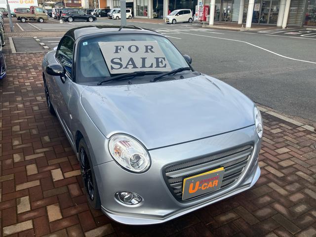 コペン セロ　Ｓ　キ－フリ－　ワンオーナー車　禁煙　運転席エアバッグ　アルミホイール　ＡＢＳ　スマートキー　記録簿　タ－ボ　シートヒーター搭載　電動ミラー　助手席エアバッグ（2枚目）