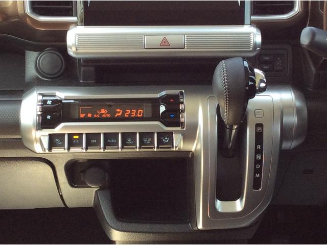 クロスビー ＨＹＢＲＩＤ　ＭＺ　試乗車アップ　前後ブレーキサポート　ステアリングオーディオリモコン　アダプティブクルーズコントロール　パドルシフト　オートエアコン　ＵＳＢソケット　個性的な２トーンカラー（11枚目）