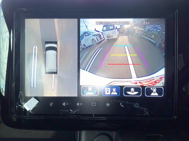 スペーシアカスタム ハイブリッドＸＳ　全周囲カメラ　ＨＵＤ　両側電動スライドドア　ナビ　ＴＶ　クリアランスソナー　オートクルーズコントロール　レーンアシスト　衝突被害軽減システム　ＬＥＤヘッドランプ　シートヒーター　ステアリングヒーター（3枚目）